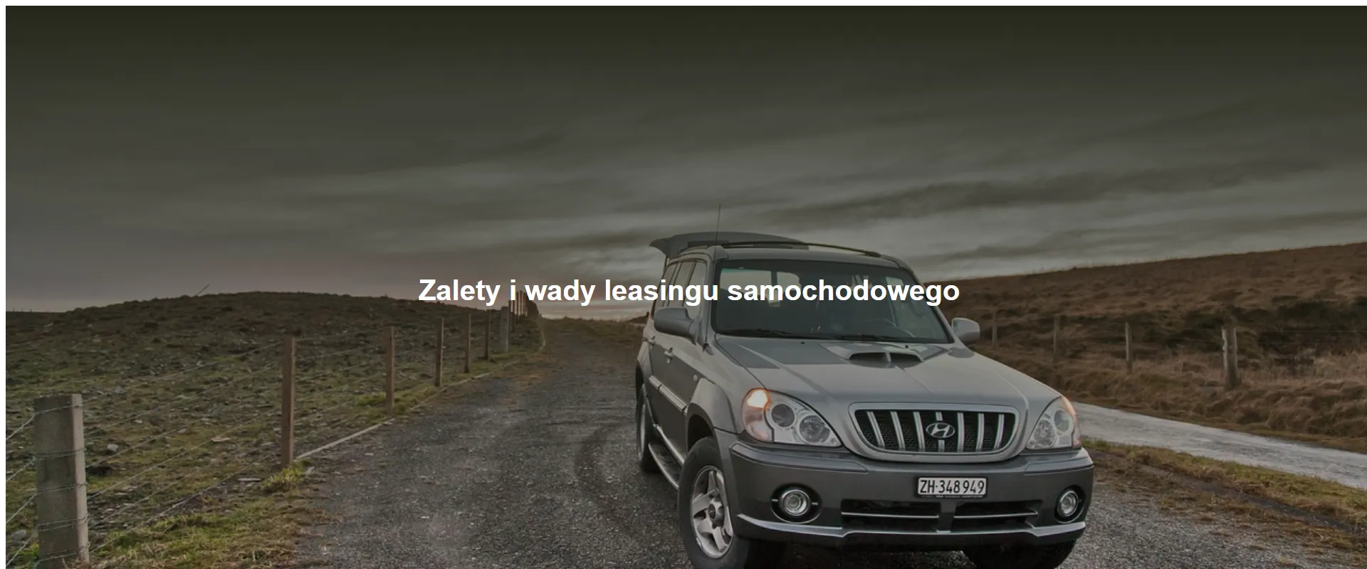 Zalety i wady leasingu samochodowego